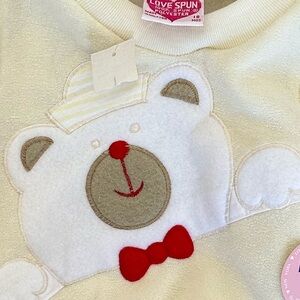New Vintage LoveSpun Crew Neck Teddy Sweater Baby Boy
100% spun polyester
